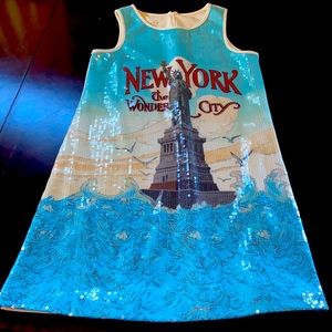 Sequin girls dress
